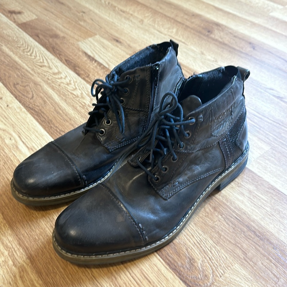 Men’s Bugatti Lace-Up Boots